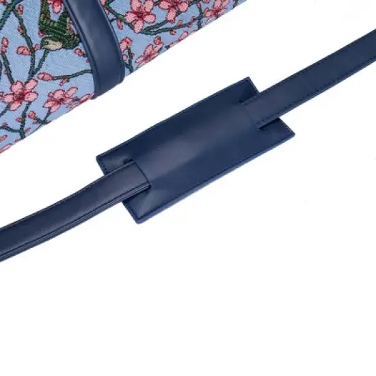 Signare USA Licensed Almond Blossom And Swallow Blue Big Holdall/Duffel Bag image {7}