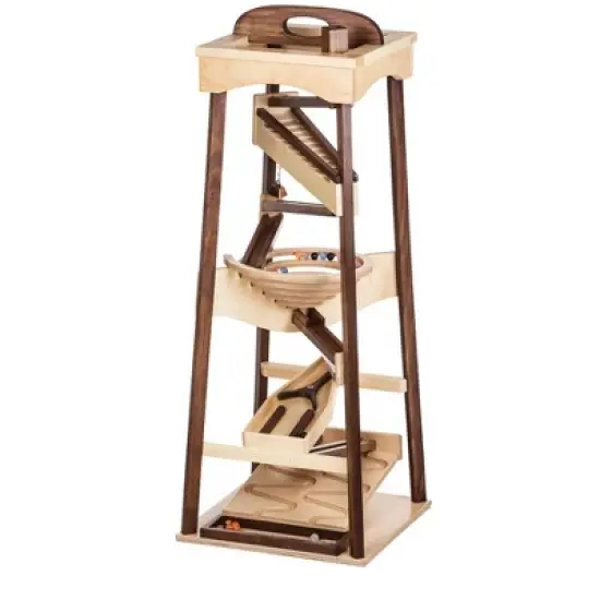 Remley Kids Wooden Marble Pyramid with Marbles image {6}