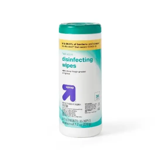 Fresh Scent Disinfecting Wipes - 35ct - up&up&trade; image {3}