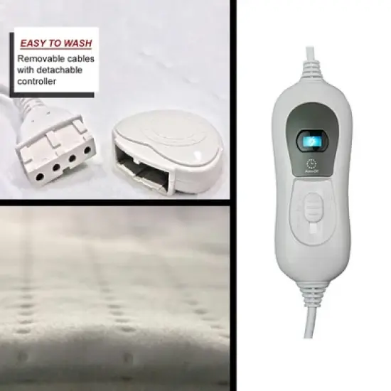 EMBERsoft ESUB30 Deluxe Electric Massage Table Warmer Pad/Bed Under Blanket image {1}