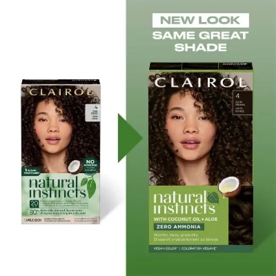 Natural Instincts Clairol Demi-Permanent Hair Color Cream Kit - Black image {7}