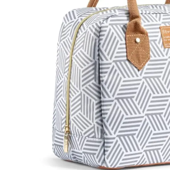 Fit & Fresh Bloomington Lunch Bag - Gray image {8}