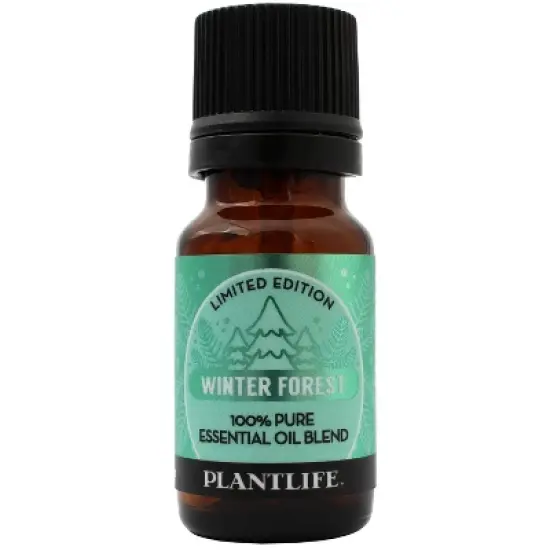 Plantlife Winter Forest Aromatherapy Essential Oil Blend &ndash; 100% Pure, Therapeutic Grade, No Additives or Fillers, Made in California, 10 ml image {1}