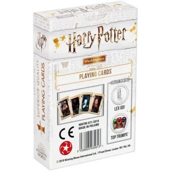 Top Trumps Harry Potter Waddingtons Number 1 Playing Cards image {3}