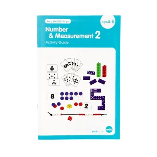 Edx Education Early Math101 to Go Kit, Number & Measurement, Ages 4-5 image {3}