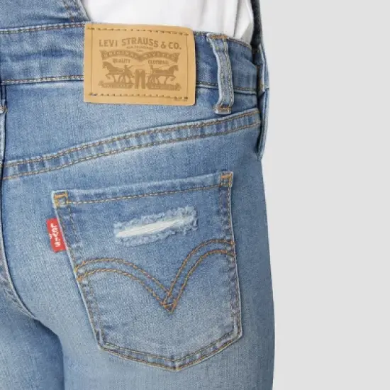 Levi's&reg; Girls' Overalls - Blue image {8}