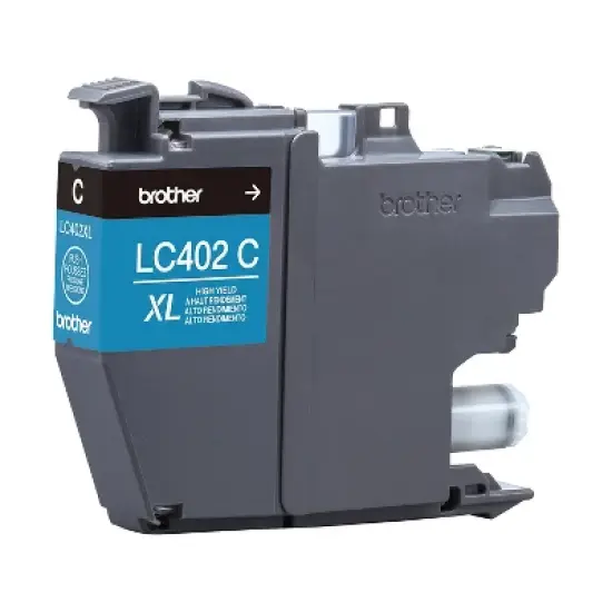 Brother LC402XL Cyan High Yield Ink Cartridge Prints Up to 1 500 Pages (LC402XLCS) image {5}