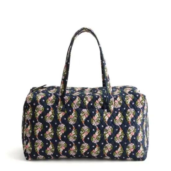 Vera Bradley Women's Outlet Cotton Large Travel Duffel Bag image {7}