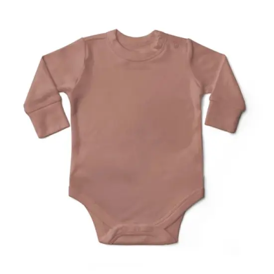 Goumikids Viscose Made from Bamboo + Organic Cotton Long-Sleeve Bodysuit. image {7}