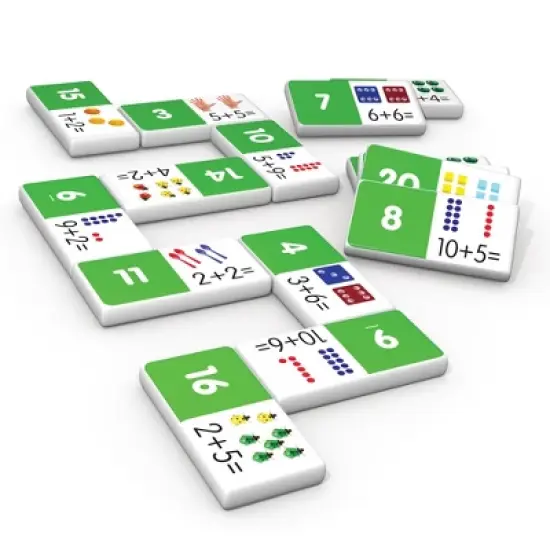 Junior Learning Addition Dominoes, 2 Sets image {2}