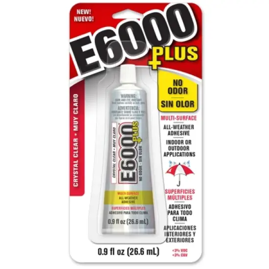 E6000 High Strength All-Weather Adhesive 0.9 oz image {1}