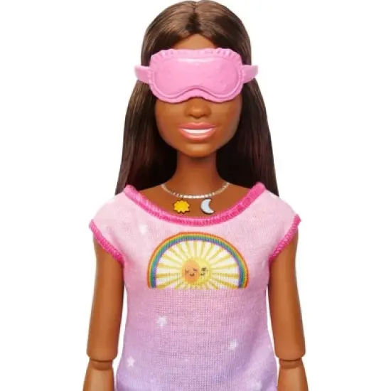Barbie Self-Care Rise & Relax Doll with Gray Puppy image {4}