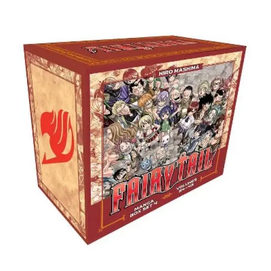 Fairy Tail Manga Box Set 4 - by  Hiro Mashima (Mixed Media Product) image {1}