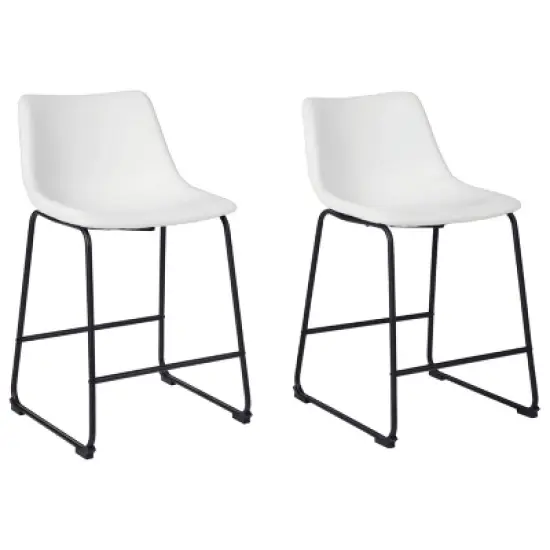 Centiar Upholstered Counter Height Barstool - Signature Design by Ashley image {18}