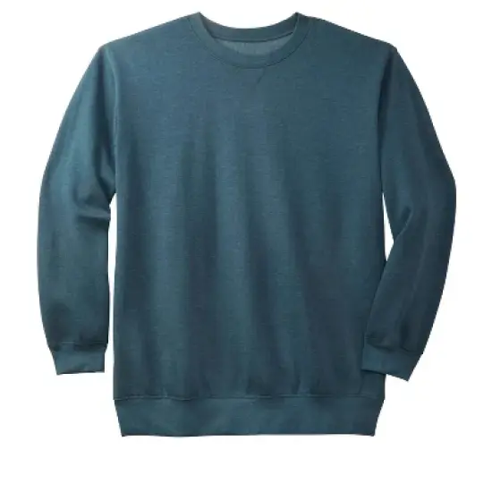 KingSize Men's Big & Tall Fleece Crewneck Sweatshirt image {19}