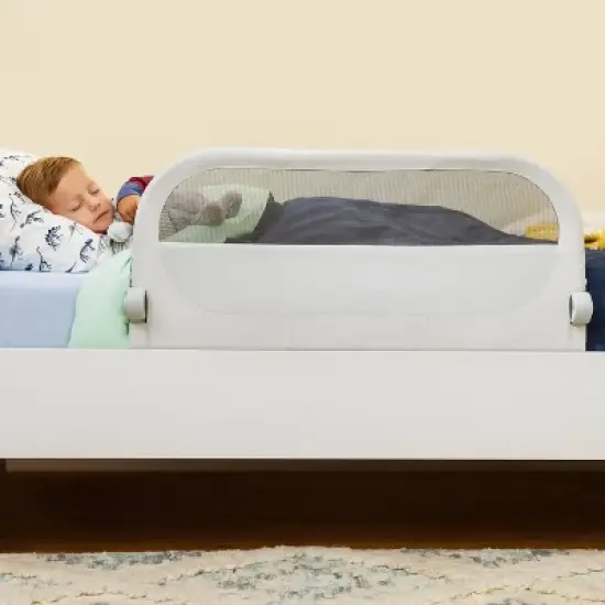 Munchkin Sleep Toddler Bed Rail, Fits Twin, Full and Queen Size Mattresses - Gray image {1}