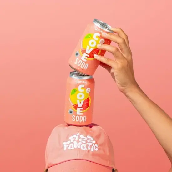 Cove Grapefruit Cola Soda - 12 fl oz Can image {3}