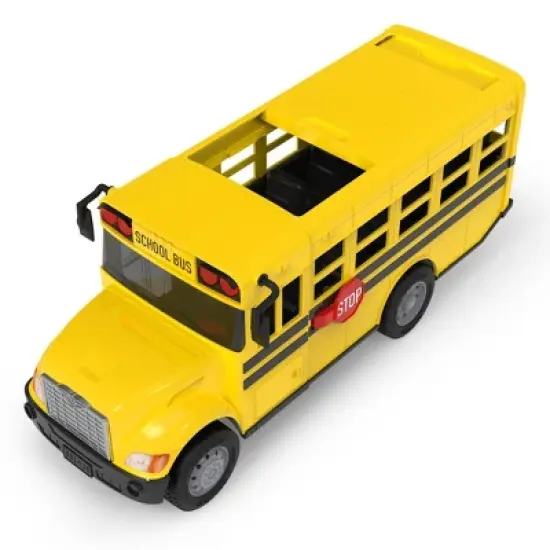 DRIVEN by Battat RC School Bus: Remote Control Vehicle for Fine Motor Skills, Battery-Powered Toy Bus image {5}