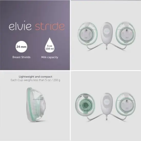 Elvie Stride Electric Breast Pump image {3}
