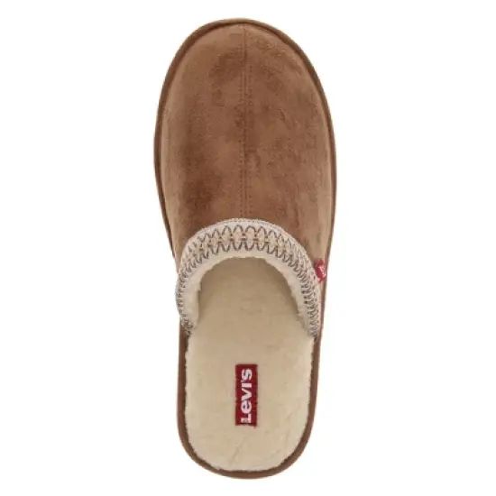 Levi's Mens Milton Nordic Microsuede Scuff House Shoe Slippers image {1}