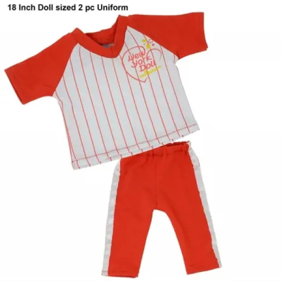The New York Doll Collection 18 Inch Doll Baseball Set image {3}