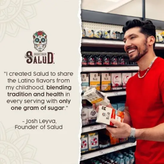 Salud Hydration + Immunity Hibiscus Electrolyte Drink Mix - 6pk/0.21oz Packet Sticks image {5}