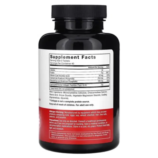 Force Factor Collagen Type I & III, 120 Tablets image {1}