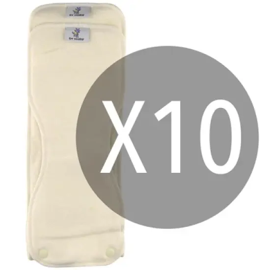 Rumparooz 10 Pack Hemp 6R Soaker image {2}