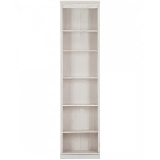 RealRooms Anita Solid Wood 6 Shelf Open Bookcase image {4}