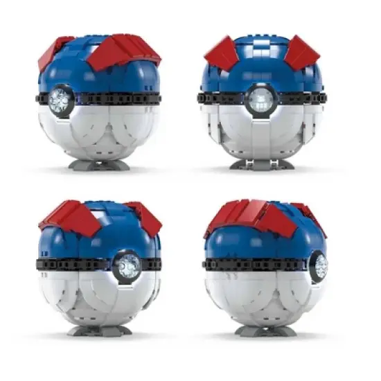 MEGA Pokemon Jumbo Great Ball Building Kit with Lights - 299pcs image {3}