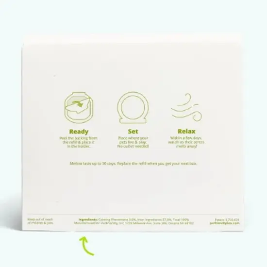 PetFriendly Mellow Calming Diffuser for Cats image {6}