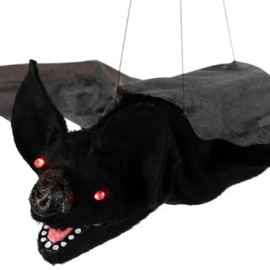 Northlight LED Lighted Animated Halloween Bat with Wings - 48" image {5}