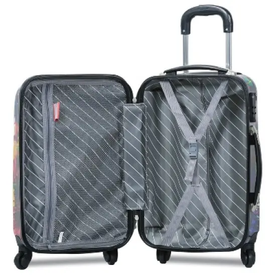 Dejuno 3-PC Lightweight Hardside Spinner Upright Luggage Set - Parisian Nights image {3}