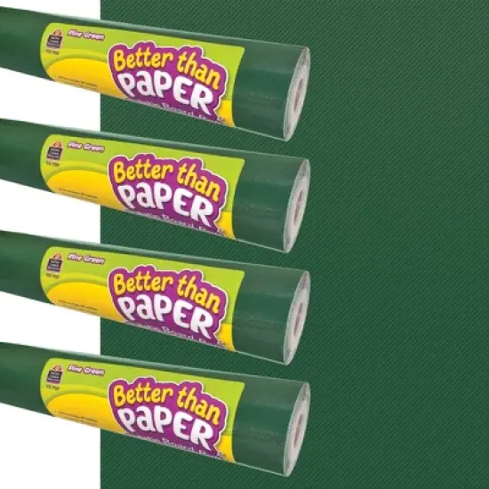 Teacher Created Resources Better Than Paper&reg; Bulletin Board Roll, 4' x 12', Pine Green, 4-Pack image {3}