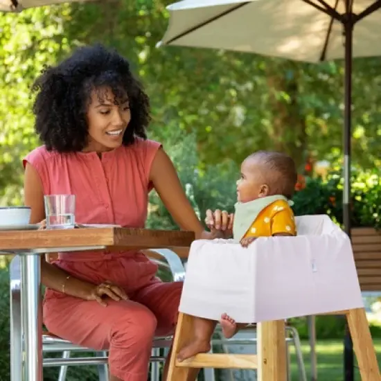 Milkmakers Multi-Use 5-in-1 Nursing cover - Pale Peach image {4}