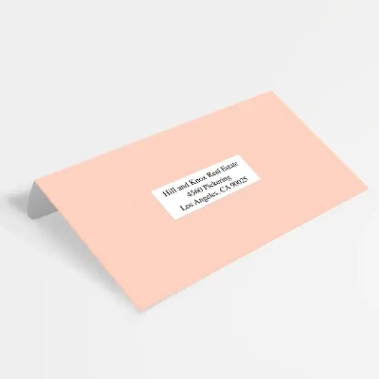 Avery Address Labels for Copiers, 1" x 2-13/16", 3,300 White Labels (5351) image {1}