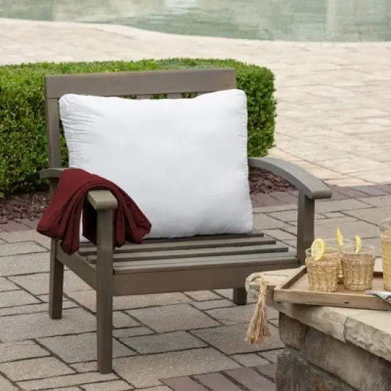 19" x 24" x 8" ProFoam Outdoor Plush Deep Seat Back Cushion Classic Red - Arden Selections image {3}