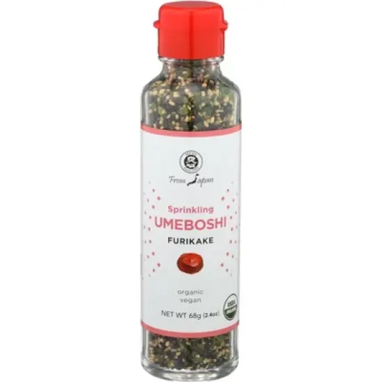 Muso From Japan Furikake Umeboshi Organic - Pack of 6 - 2.4 oz image {1}