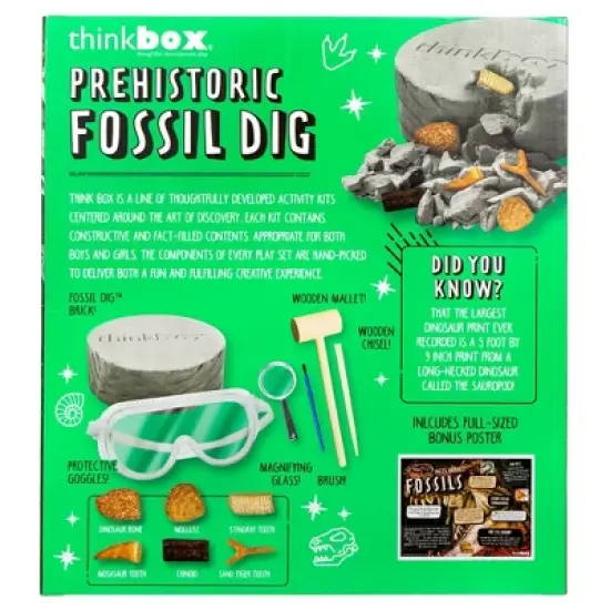 Prehistoric Fossil Dig Activity Kit - Think Box image {3}