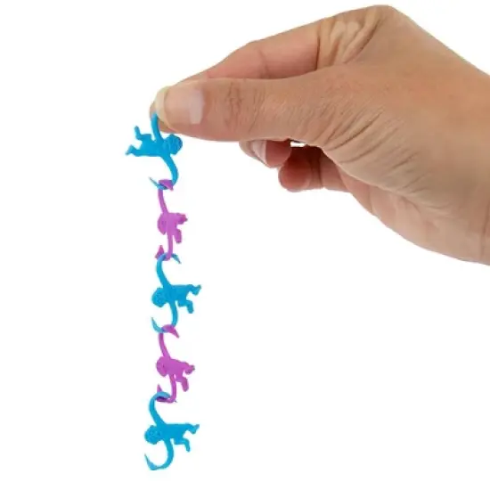 Super Impulse World's Smallest Barrel of Monkeys Game | Orange image {3}