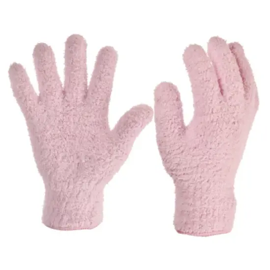 Unique Bargains Dusting Cleaning Gloves Microfiber Mitten for Plant  Lamp Window image {3}