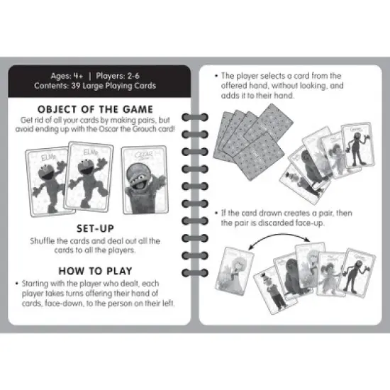 MasterPieces Kids Games - Sesame Street Grouchy Old Oscar Card Game image {4}