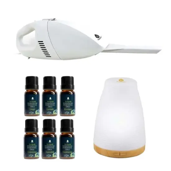 Pursonic Pet & Chill Essentials: Pet-Friendly Oils, USB Diffuser & Car Vacuum image {4}
