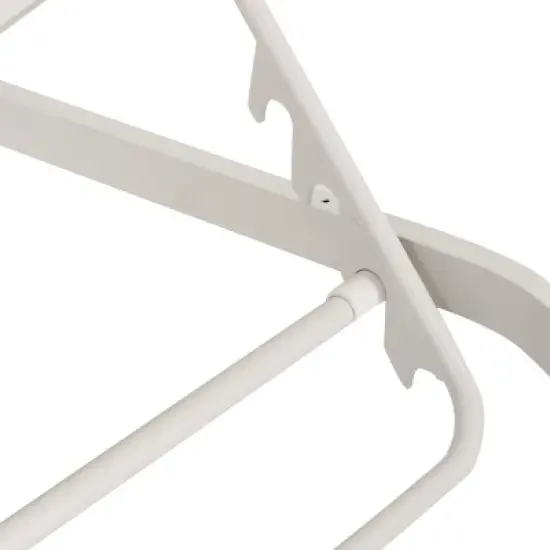 GDFStudio Stekar Outdoor Mesh and Aluminum Armless Adjustable Chaise Lounges (Set of 2) image {6}