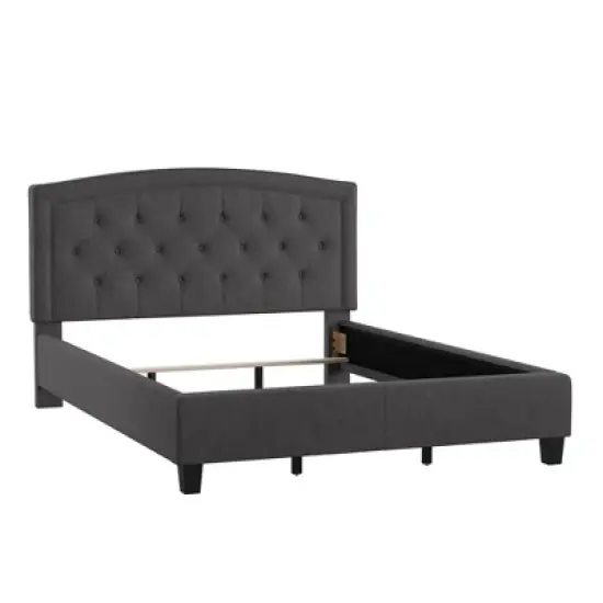 Geralynn Adjustable Diamond Tufted Arch Back Bed - Inspire Q image {5}
