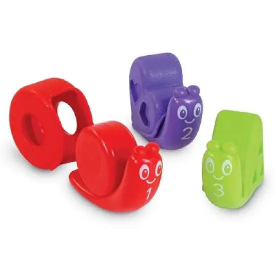 Learning Resources Snap-N-Learn Shape Snails image {1}
