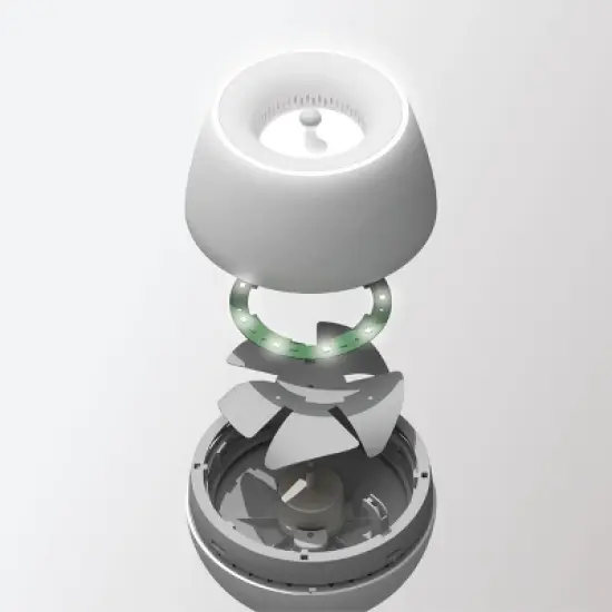 Sharper Image Sound Soother Wind White Noise with LED image {2}