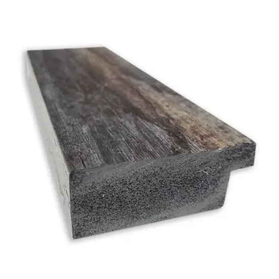 Amanti Art Bark Rustic Char Narrow Framed Corkboard, Natural Cork image {2}