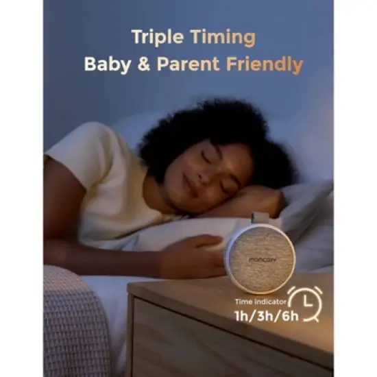 Momcozy Portable Noise Machine - White image {6}