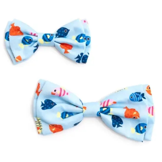 The Worthy Dog Fishy II Bow Tie Accessory image {2}
